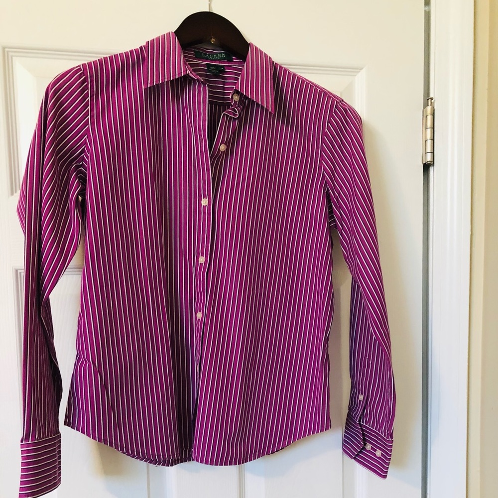 Ralph Lauren button down blouse.